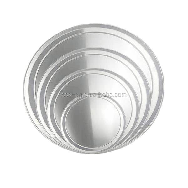 6 inch-20 inch  aluminum pizza tray  pizza pan baking tray round pizza tray