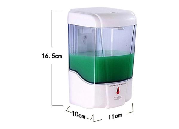 Public no touch Wall Mount Soap Dispenser Sensor Hands Silicone Soap liquid Dispenser Alcohol Hand Dispenser