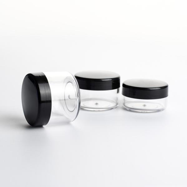 Frascos cosméticos 10g 15g 20g de Mini Face Cream Jar Plastic da tampa dos PP