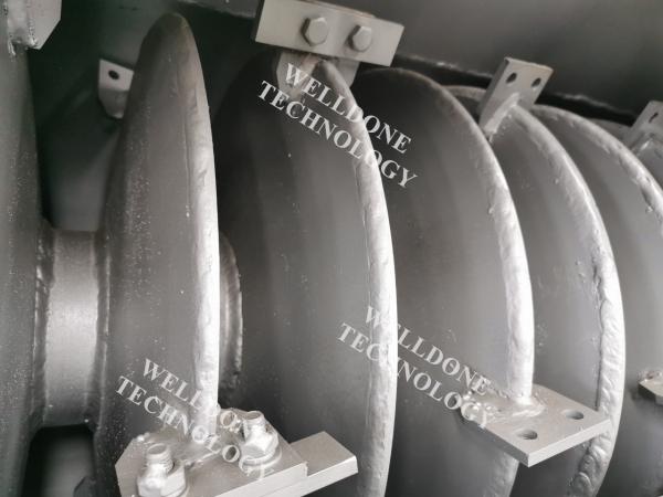 Secador de disco de vacío tubular ISO10004 85KW  Control remoto de la cámara