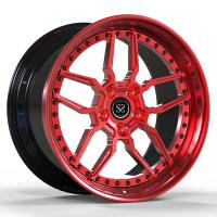 Disque rouge personnalisé pour Toyota Supra