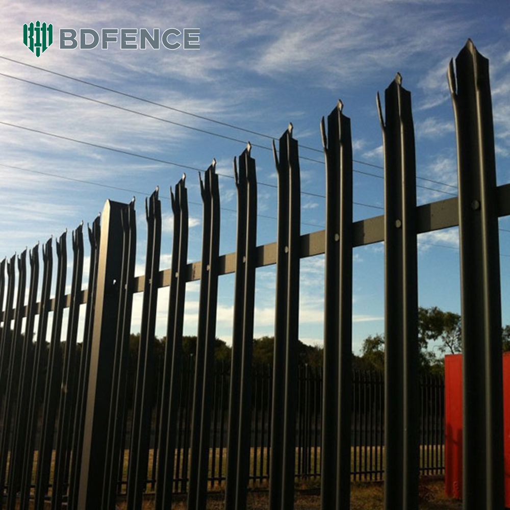 Powder‑Coated Zinc‑Steel Fence Decorative‑Look