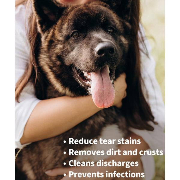 Customizable Gentle Pet Wet Wipes Hypoallergenic Eye Cleaning Wipes For Dogs