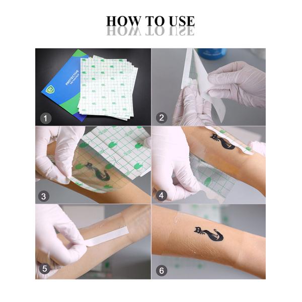 0.01MM Breathable Tattoo Protective Film Tattoo Aftercare Waterproof