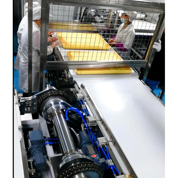 Производственная линия торта Castella нержавеющей стали PLC 304 непрерывная