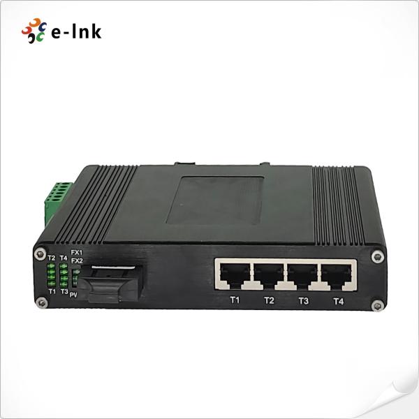 Commutateur Ethernet industriel à 4 ports 10/100/1000Base-T + 1 ports 1000BASE-X