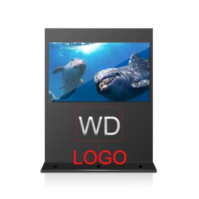 21.5 - 75 Wide landscape LCD Outoor Advertising Display Support LOGO Print