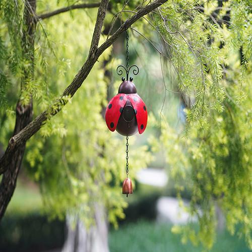Dos ornamento animais DIY do jardim do metal carrilhão de vento feito a mão de suspensão exterior dos insetos