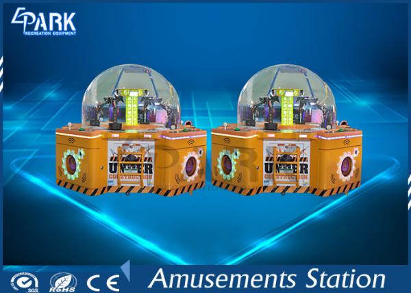 Candy Project Four Players Amusement Game Machines  Children Crane Candy Game Coin Operated Vending Machine