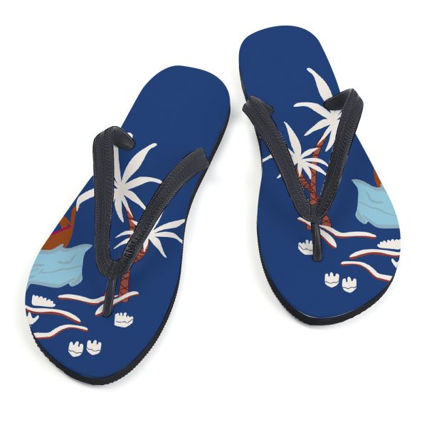 Tongs de plage pour hommes, pantoufles résistantes à l'usure, usage extérieur décontracté