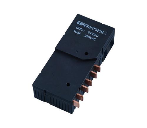 Three Sets of Contacts Switching Simultaneously 100A Two Coil Latching Relay