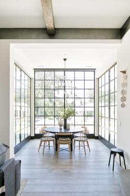 Stylish Steel Windows With Modern Design Elements / Heavy Duty Window With Steel Frame