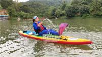 El sorbo suave adulto de la raza de los niños inflable se levanta el tablero de paleta