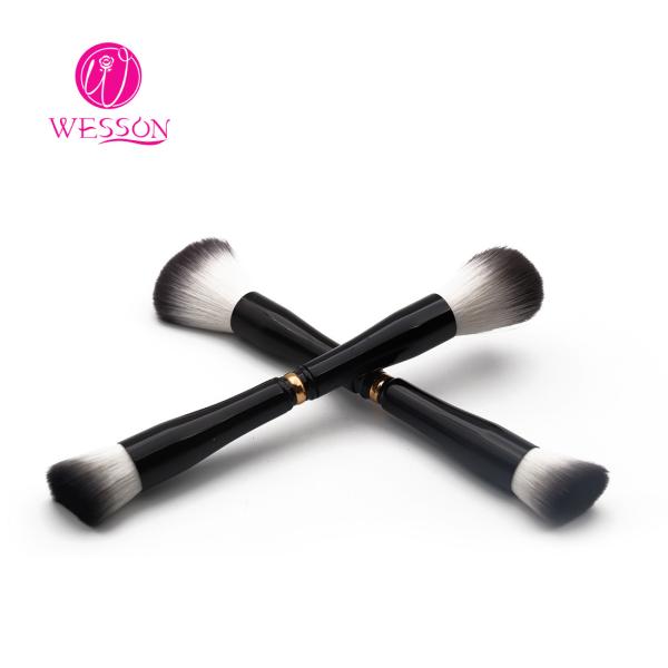 ISO9001 No Odor Two Head Nylon Hair Makeup Foundation Brush