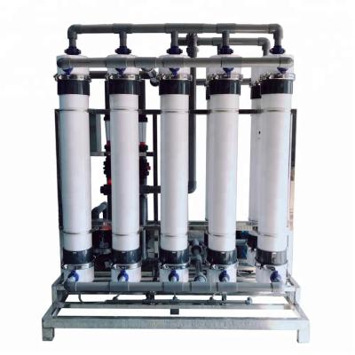 filtros de membrana industriais do Ultrafiltration da planta de tratamento da água do Ultrafiltration 500lph