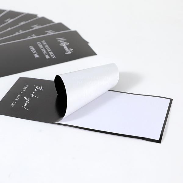 Waterproof Rectangle Package Seal Sticker Custom Order Accepted For Strong Box