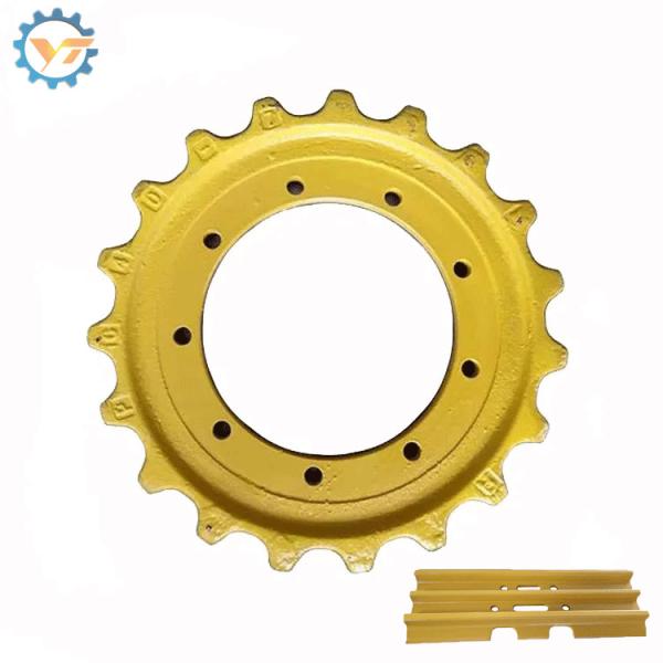 jante de pignon de Drive Sprockets For CAT320 de l'excavatrice 8E9805
