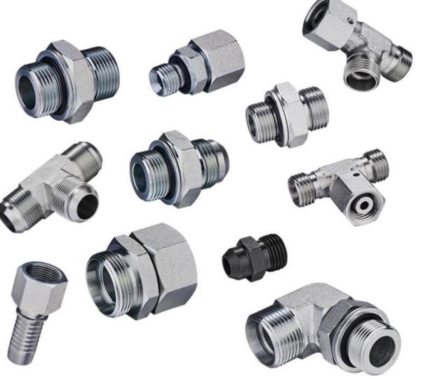 90 Degree Elbow Pipe Fittings Metric Male Hydraulic Hose Adapter 1 Piece Min.Order