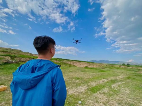 Drones de magnetómetro de cesio de gran altitud para encuestas de tuberías