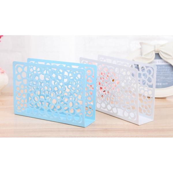 Изготовленный на заказ бумажный держатель салфетки металла, держатель ткани металла для домашнего оформления