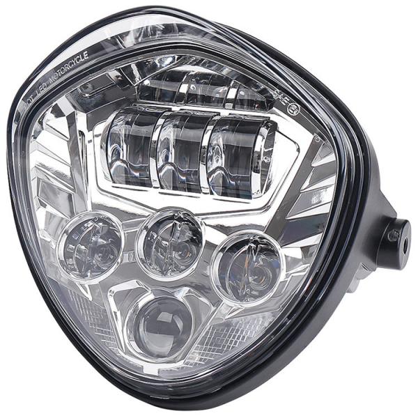 Universal 60W Motorcycle LED Light Headlamp with Bracket Customized Modification
