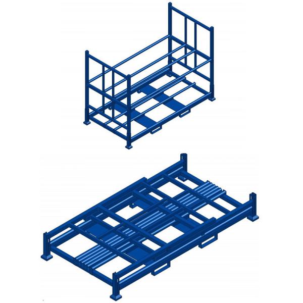 Storage Racking Metal Shelving Warehouse Foldable Stacking Rack