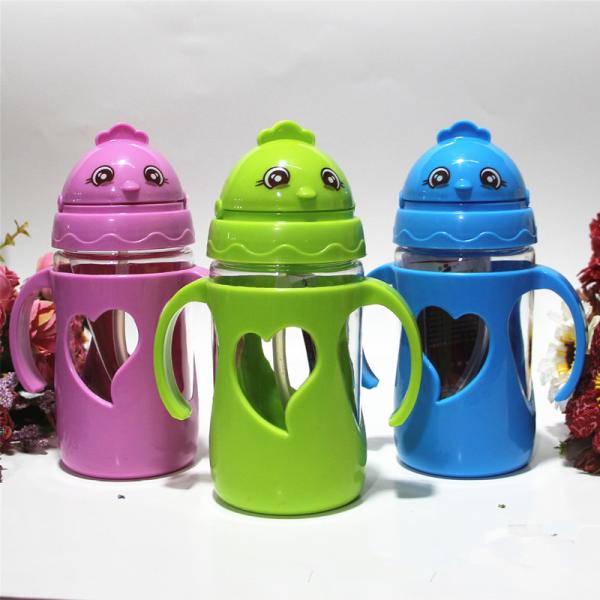PC children straw cup,plastic cup, children water bottle, handy cup,gift cup,water cup