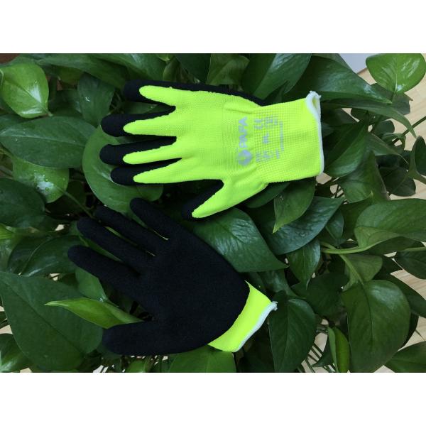 Kids Gardening And Agriculture Polyester Yarn Nitrile Gloves