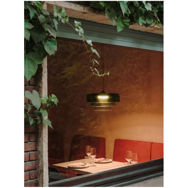 Simple Vintage Glass Lampshade Pendant Lamps Minimalist Dining Room Cafe Bar LED Chandelier (WH-AP-674)