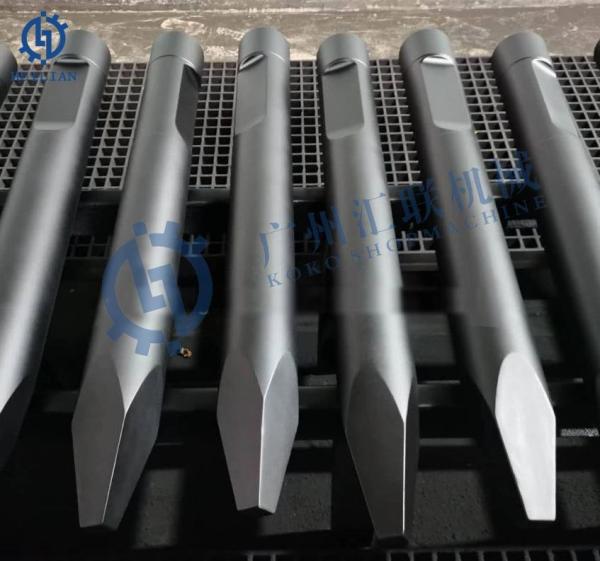 MES2000 Rodas de cinzel para quebra-pedras MES2500 MES3000 MES3500 MES4000 Chisel para ferramentas de martelo de pedra para peças de quebra-pedras Ind-eco