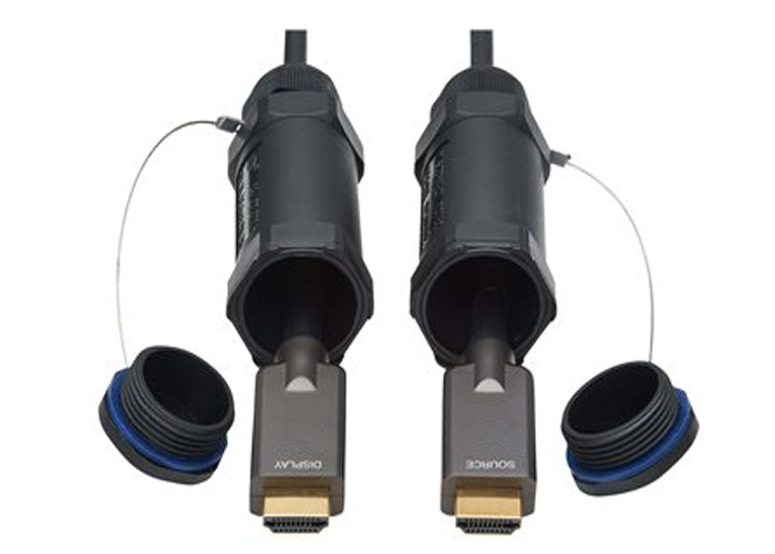 Armored активный тип кабеля d оптического волокна 200CU 4k HDMI для того чтобы напечатать d
