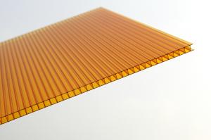 La toiture de polycarbonate d'isolation phonique couvre la transmittance légère
