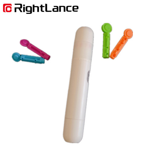 100mm Pen Blood Lancet 9 Depth Settings Blood Sugar Needle Pen ISO13485