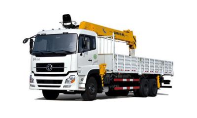 High Precision 6x4 Truck Mounted Crane DFL1250 Diesel Fuel ISO Standard