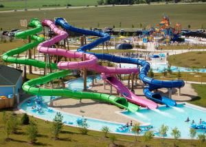 Divertimento exterior Waterpark da corrediça de água do tubo da fibra de vidro