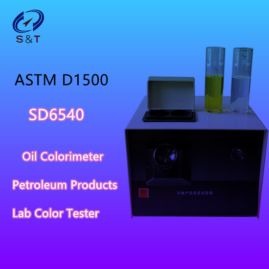 Приборы для испытаний нефти ASTM D1500 Стандартное колориметрическое лабораторное испытательное оборудование