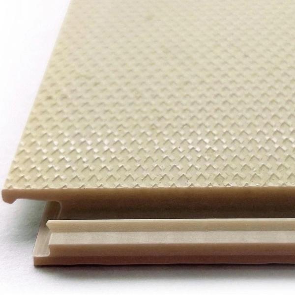 Pavimento de vinilo de madera de nuez de chapa Flexible TAP GO Instalar piso de PVC de diseño moderno