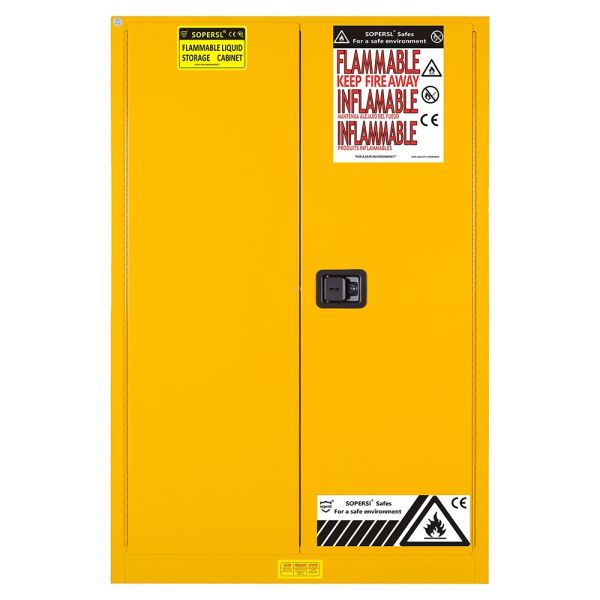 45-Gallon Flammable Safety Cabinet | NFPA 30 & OSHA Compliant | Model SSM100045 | SUPER