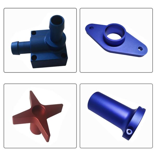 Aluminium Parts Machining Turning Manufacturing Process Fabricated Metal 0.005mm Tolerance