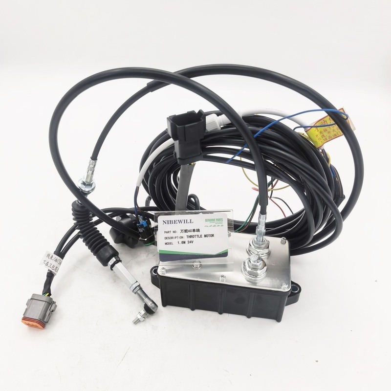 Universal AX Single-Line Throttle Motor 1.8M 24V for Construction Vehicles