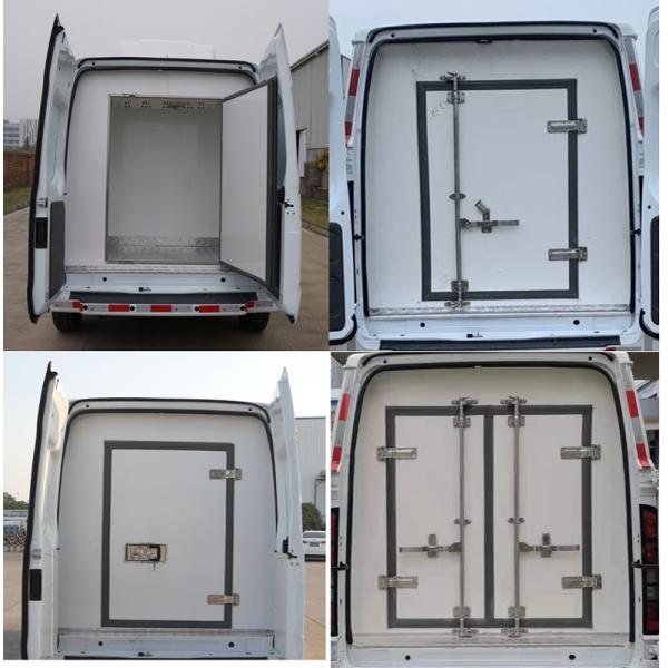 100Kw Refrigerated Truck MT82 Ford Transit Reefer Van White