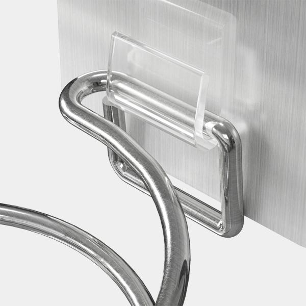 Стена смертной казни через повешение вися 3kg фена для волос держателя Caddy Bathroom фена для волос нагружая ручку SS304