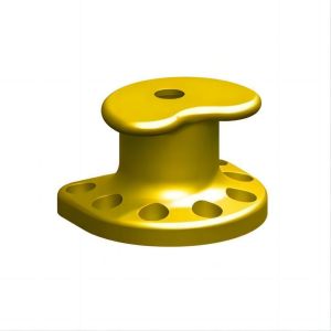Mooring Equipment 1000kN Horn Bollard Marine Steel Cast Iron Bollard - Mooring