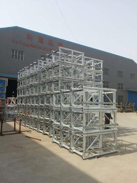 Aluminum Scaffold Hoist Elevator Up Down Door 3.2m x 1.5m x 2.5m Cage
