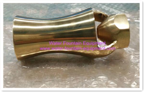 Brass Material Ice Tower Water Fountain Nozzles Directional Tower Cedar Foam Nozzle