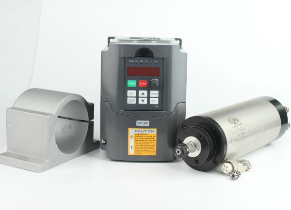 1.5kw Spindle Water Cooled Kit ER16 ER11 Milling Spindle Motor With VFD