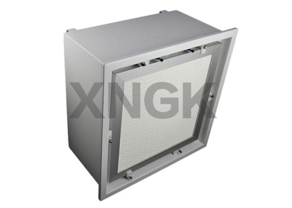 Replaceable Gel Seal Hepa Filter Diffuser , 250mm Air Inlet Size Laminar Flow Diffusers