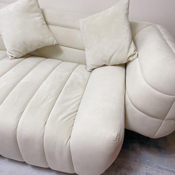 Matte Ecology Leather Upholstered Sofa Set Commercial Luxury Modern Furnitures Home