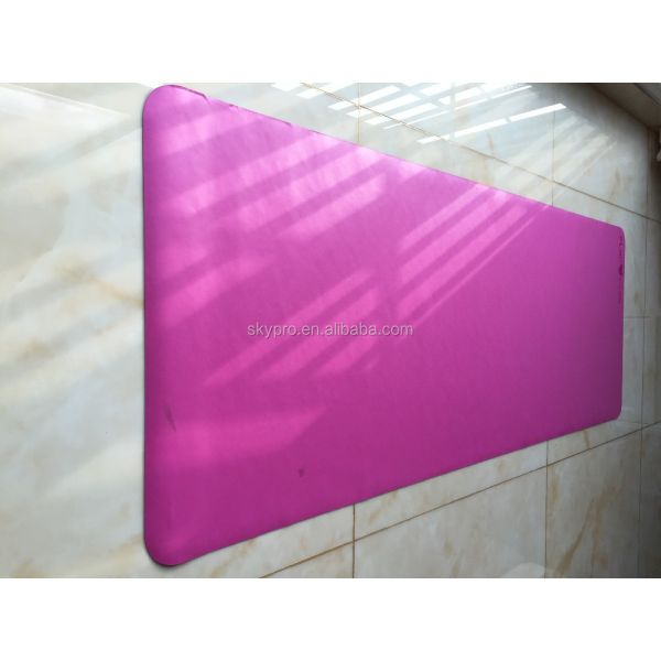 5mm Thickness Eco-Friendly Non-Slip Rubber Yoga Mat for Heavy Duty Use
