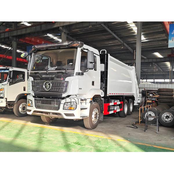 Shacman H3000 25 тонн Мусоросборочный автомобиль 23 м3 Задняя загрузка компрессор Грузовик Мусор Сжатые грузовики